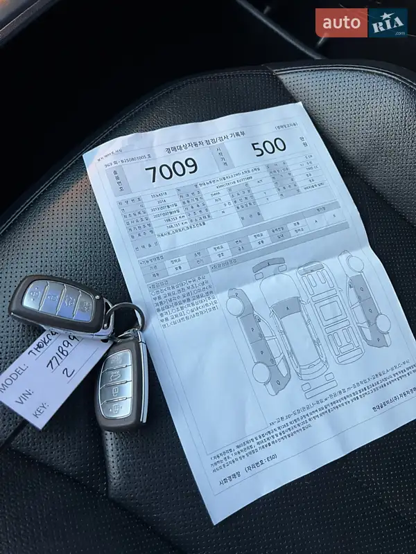 Внедорожник / Кроссовер Hyundai ix35 2013 в Одессе документ