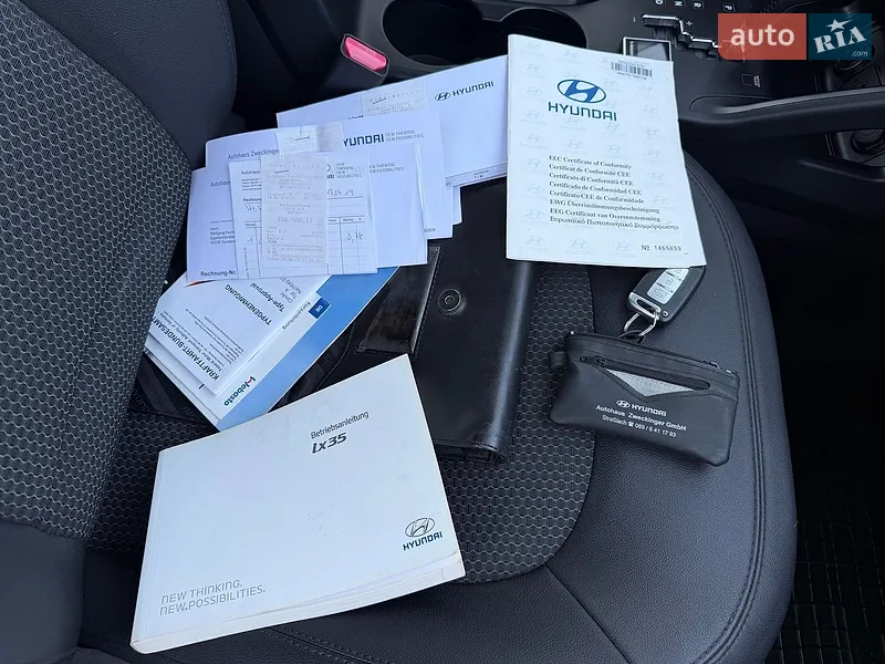 Внедорожник / Кроссовер Hyundai ix35 2013 в Гнивани документ