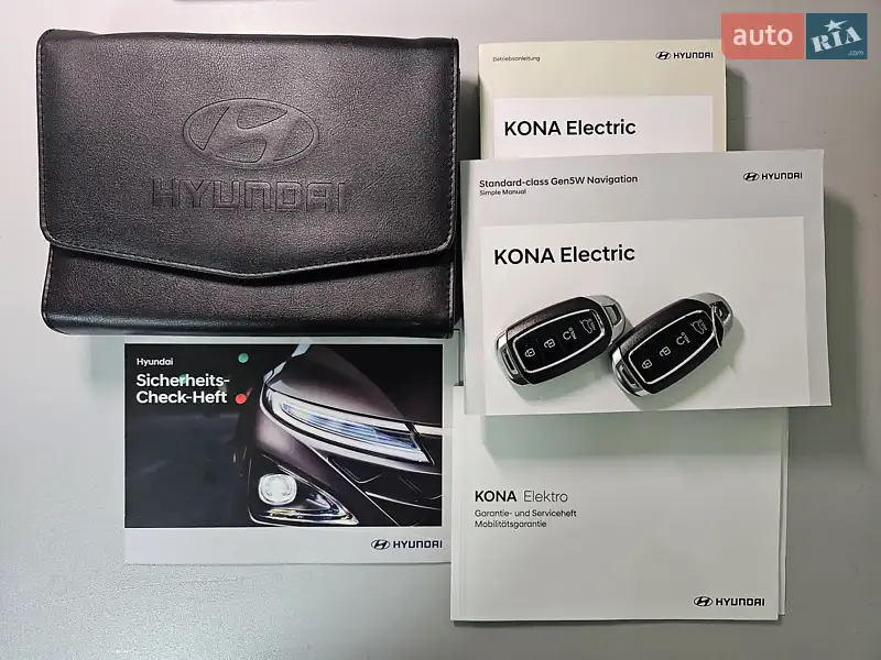 Внедорожник / Кроссовер Hyundai Kona Electric 2022 в Днепре документ