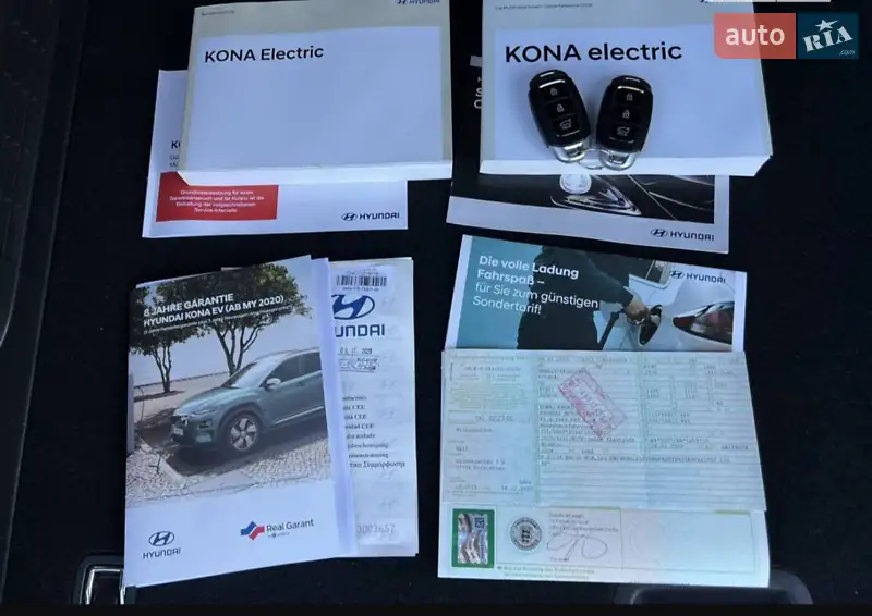 Внедорожник / Кроссовер Hyundai Kona 2020 в Тернополе документ