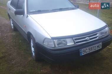 Седан Hyundai Pony 1992 в Трускавці