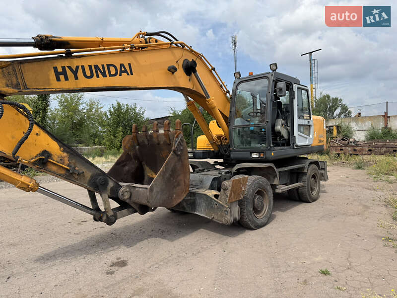 Колесный экскаватор Hyundai R 200-W7 2008 в Кривом Роге фото 4 Колесный экскаватор Hyundai R 200-W7 2008 в Кривом Роге