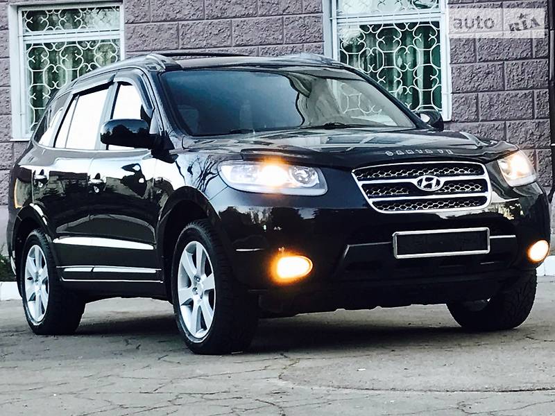 Внедорожник / Кроссовер Hyundai Santa FE 2008 в Днепре