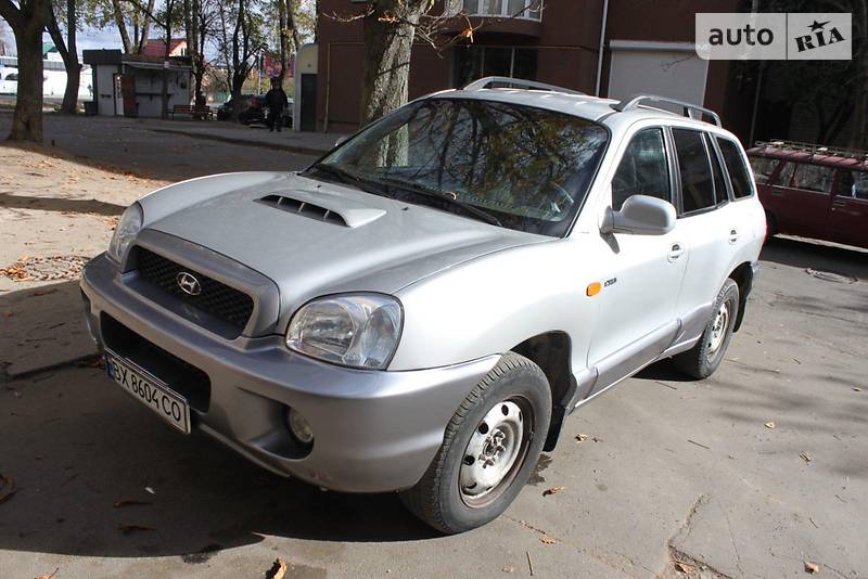Позашляховик / Кросовер Hyundai Santa FE 2002 в 