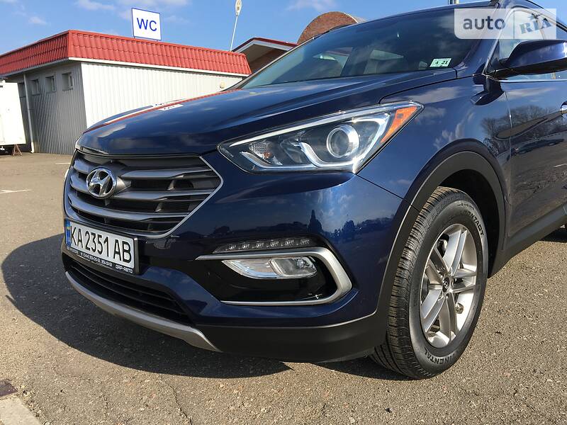 Позашляховик / Кросовер Hyundai Santa FE 2016 в Києві