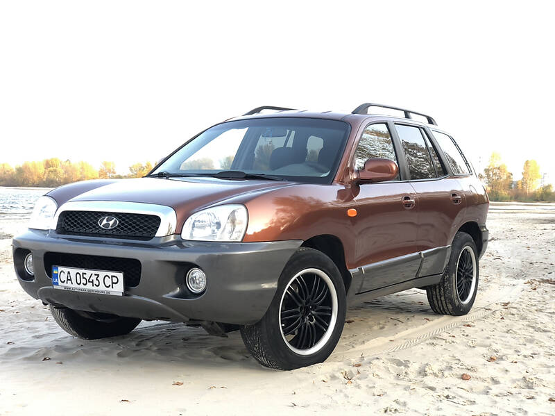 Внедорожник / Кроссовер Hyundai Santa FE 2002 в Черкассах