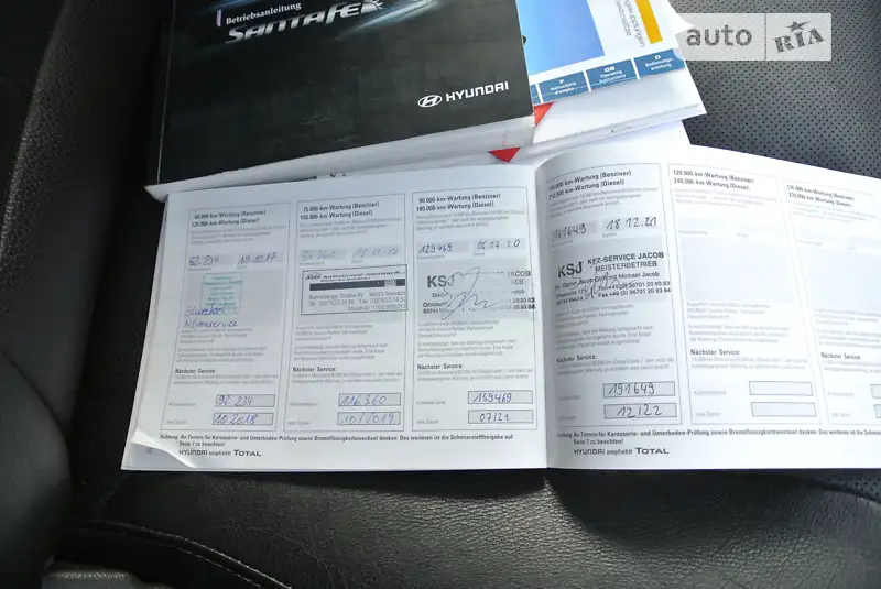 Внедорожник / Кроссовер Hyundai Santa FE 2012 в Черновцах документ