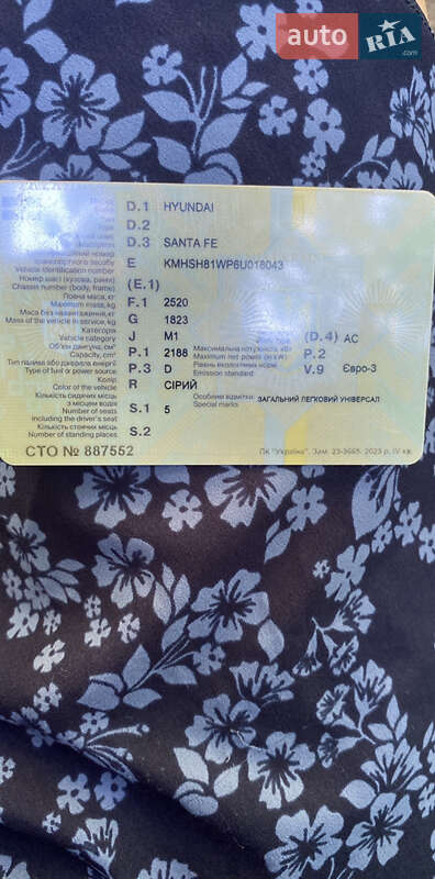 Позашляховик / Кросовер Hyundai Santa FE 2006 в Ніжині