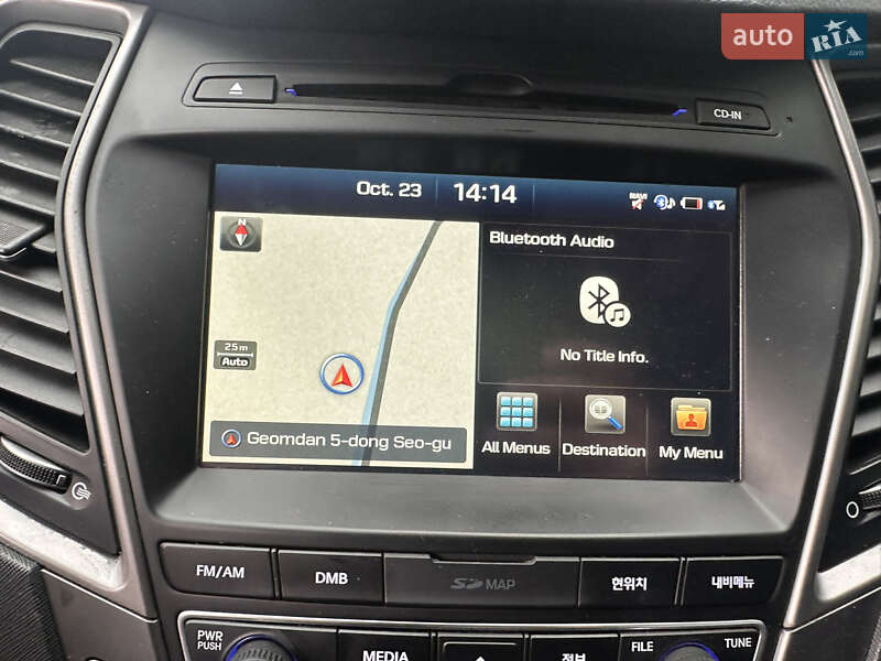 Позашляховик / Кросовер Hyundai Santa FE 2015 в Києві