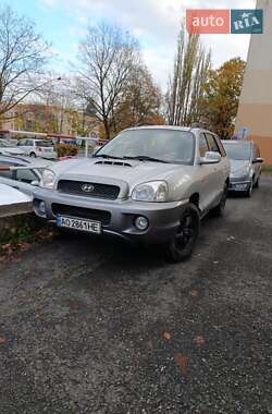 Внедорожник / Кроссовер Hyundai Santa FE 2002 в Хусте