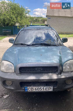Внедорожник / Кроссовер Hyundai Santa FE 2002 в Чернигове