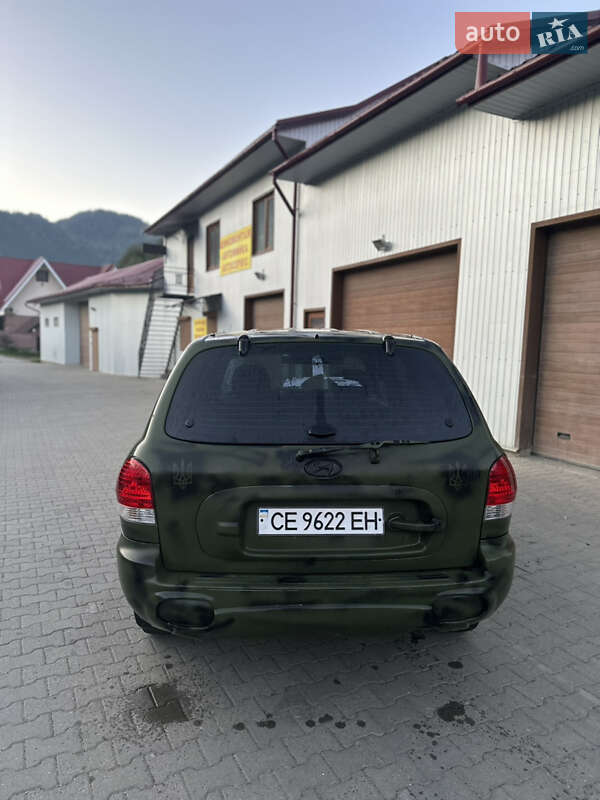 Внедорожник / Кроссовер Hyundai Santa FE 2000 в Верховине