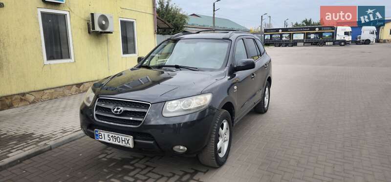 Внедорожник / Кроссовер Hyundai Santa FE 2007 в 