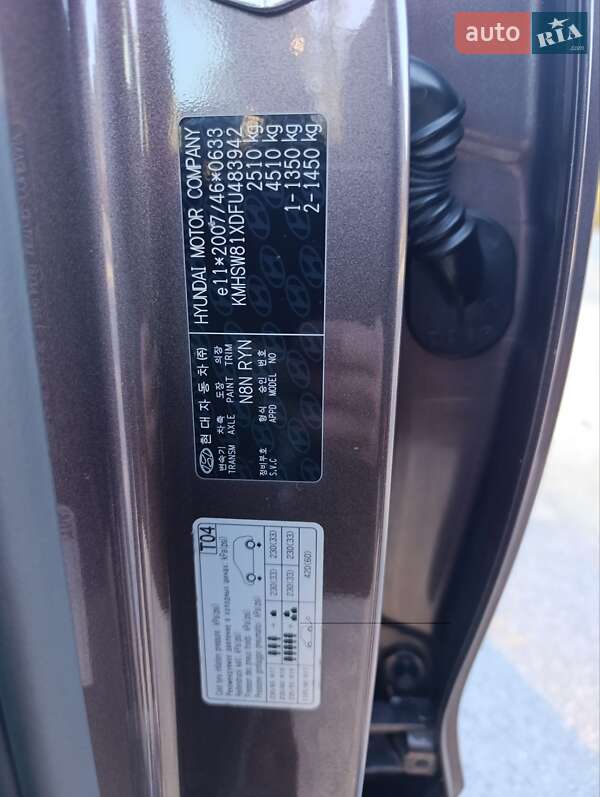 Внедорожник / Кроссовер Hyundai Santa FE 2015 в Полонном