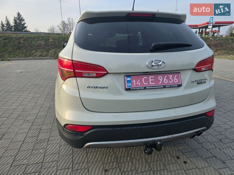 Внедорожник / Кроссовер Hyundai Santa FE 2014 в Стрые