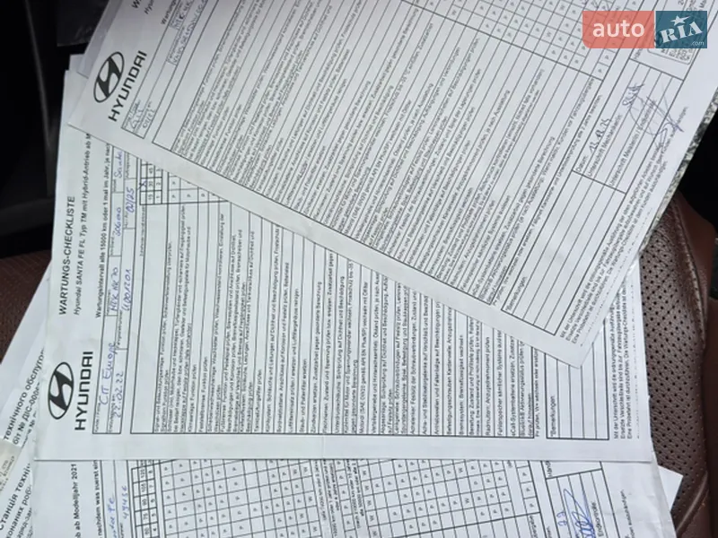 Внедорожник / Кроссовер Hyundai Santa FE 2020 в Виннице документ