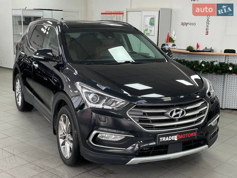 Внедорожник / Кроссовер Hyundai Santa FE 2016 в Киеве