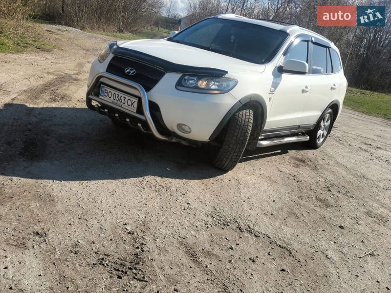 Внедорожник / Кроссовер Hyundai Santa FE 2007 в Шумске