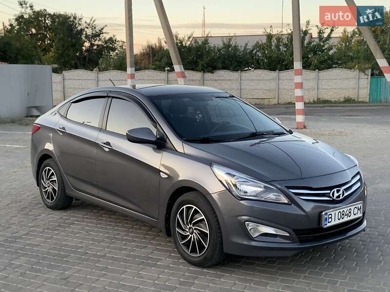 Седан Hyundai Solaris 2015 в Козельщине