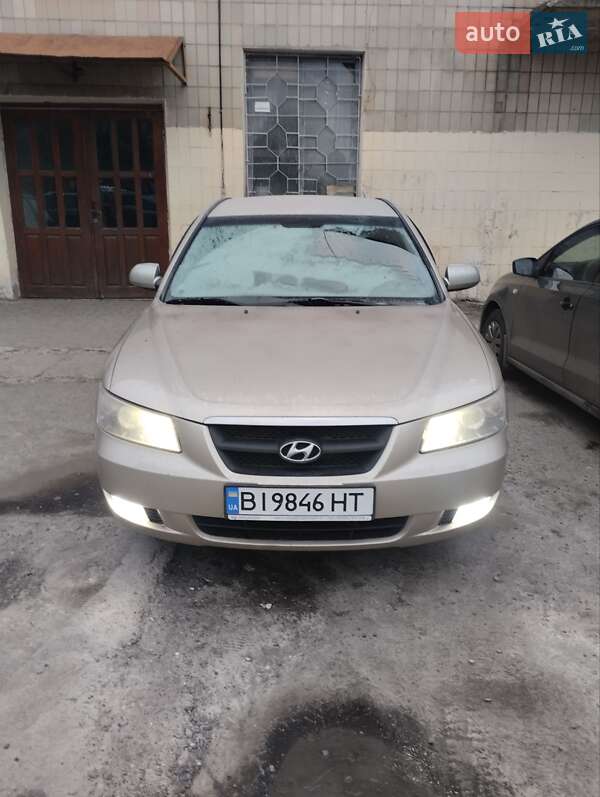 Седан Hyundai Sonata 2007 в Полтаві