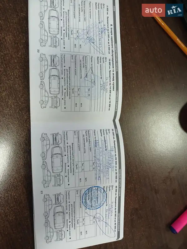 Седан Hyundai Sonata 2010 в Борисполі документ