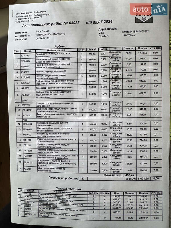 Седан Hyundai Sonata 2007 в Киеве