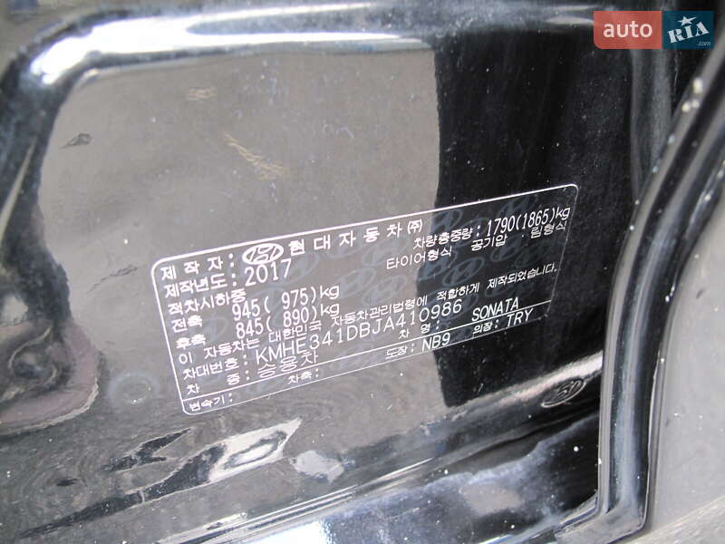 Седан Hyundai Sonata 2017 в Києві