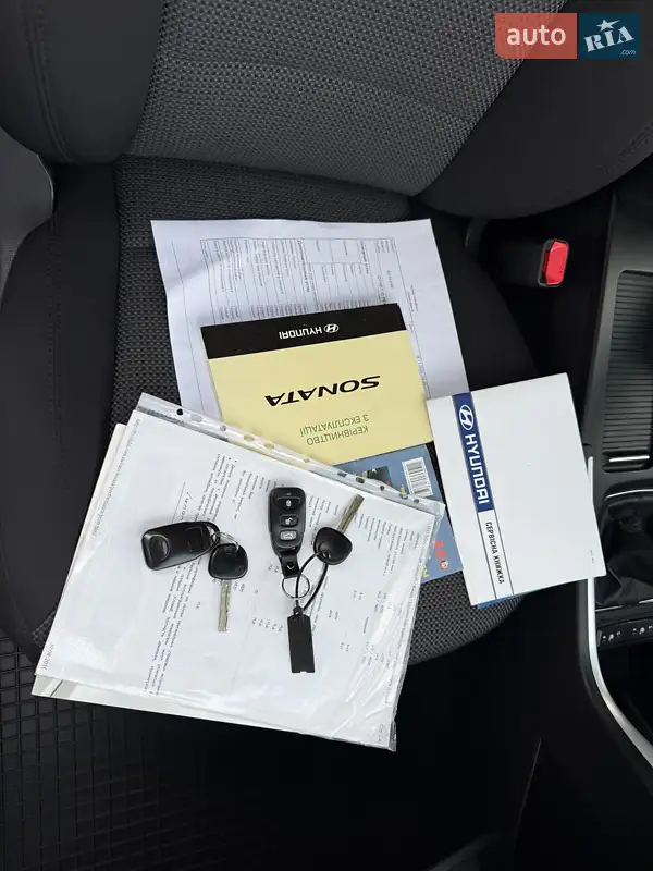 Седан Hyundai Sonata 2010 в Хмельницком документ