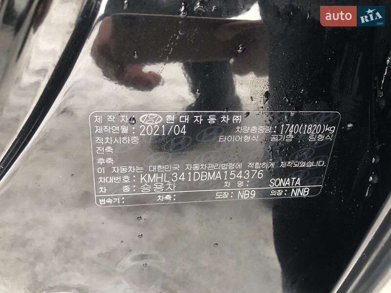 Седан Hyundai Sonata 2021 в Киеве