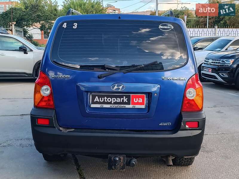 Внедорожник / Кроссовер Hyundai Terracan 2001 в Харькове