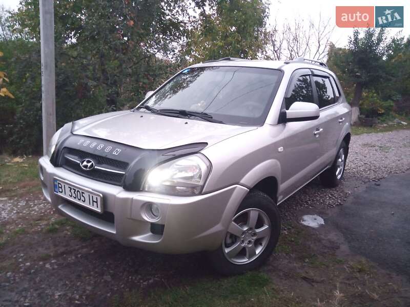 Внедорожник / Кроссовер Hyundai Tucson 2007 в Лубнах