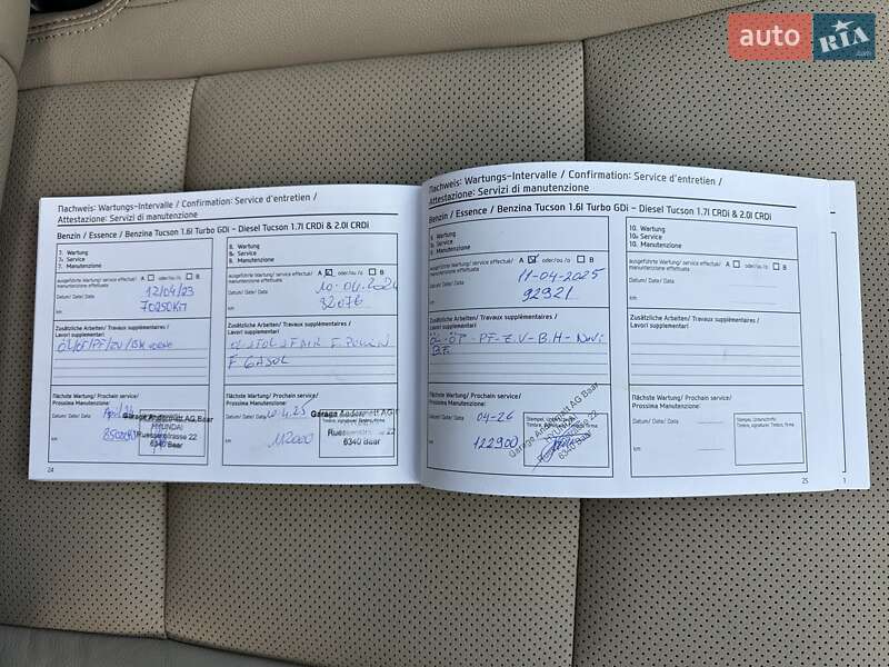 Внедорожник / Кроссовер Hyundai Tucson 2016 в Луцке