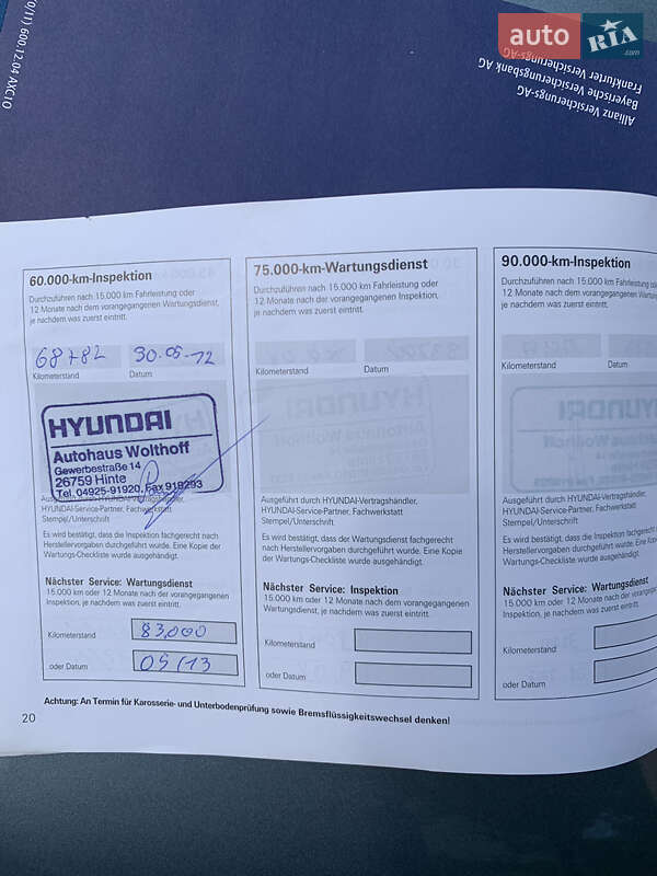 Внедорожник / Кроссовер Hyundai Tucson 2005 в Новояворовске