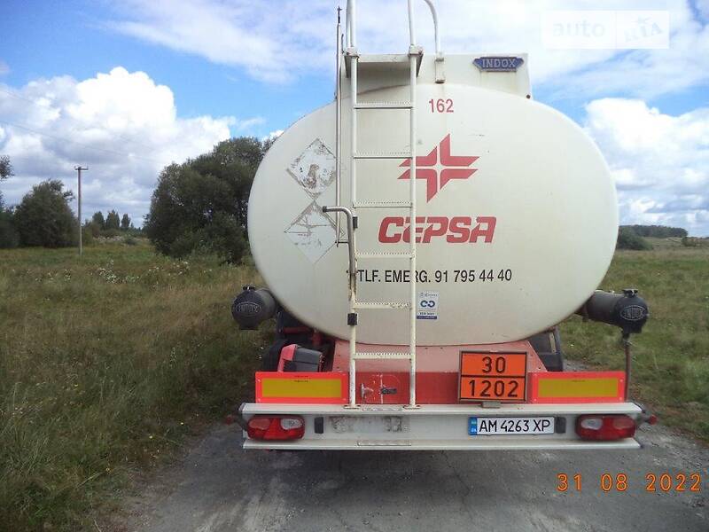 Цистерна напівпричіп Indox SC-3 2004 в Звягелі