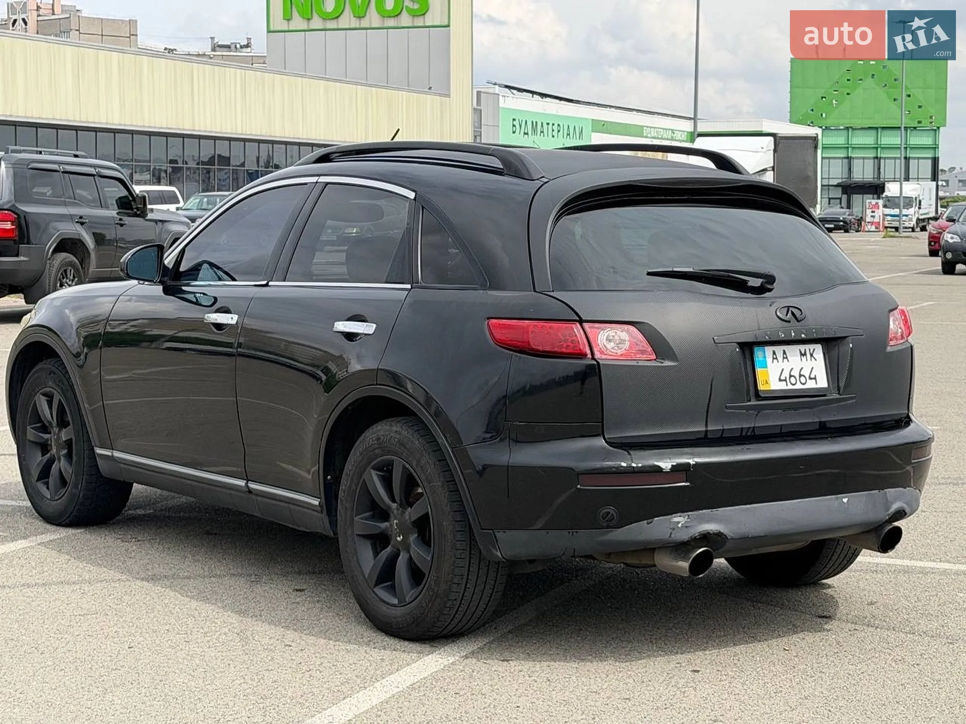 Infiniti FX 35 2003 VIN JNRAS08W03X003032 фото оголошення 4 з 5