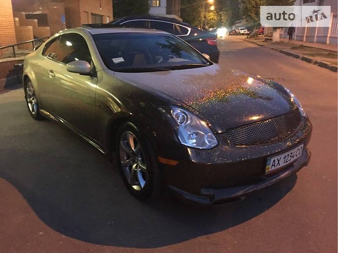 Infiniti G35 2006 года