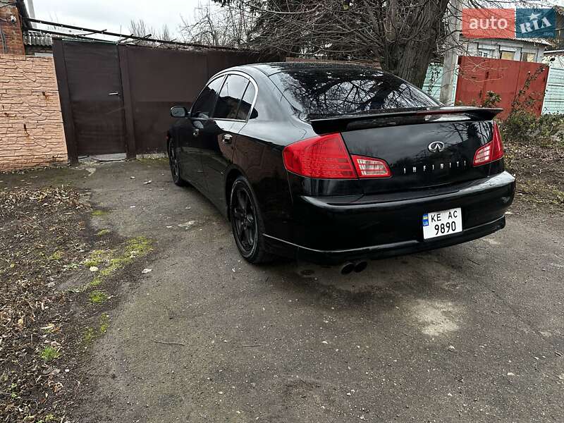Седан Infiniti G35 2004 в Костянтинівці (Краматорського району)