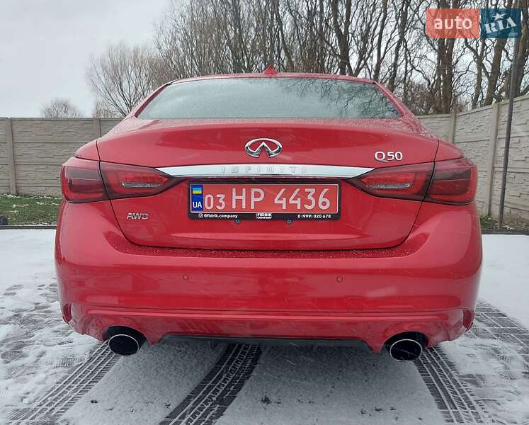 Седан Infiniti Q50 2020 в Луцьку