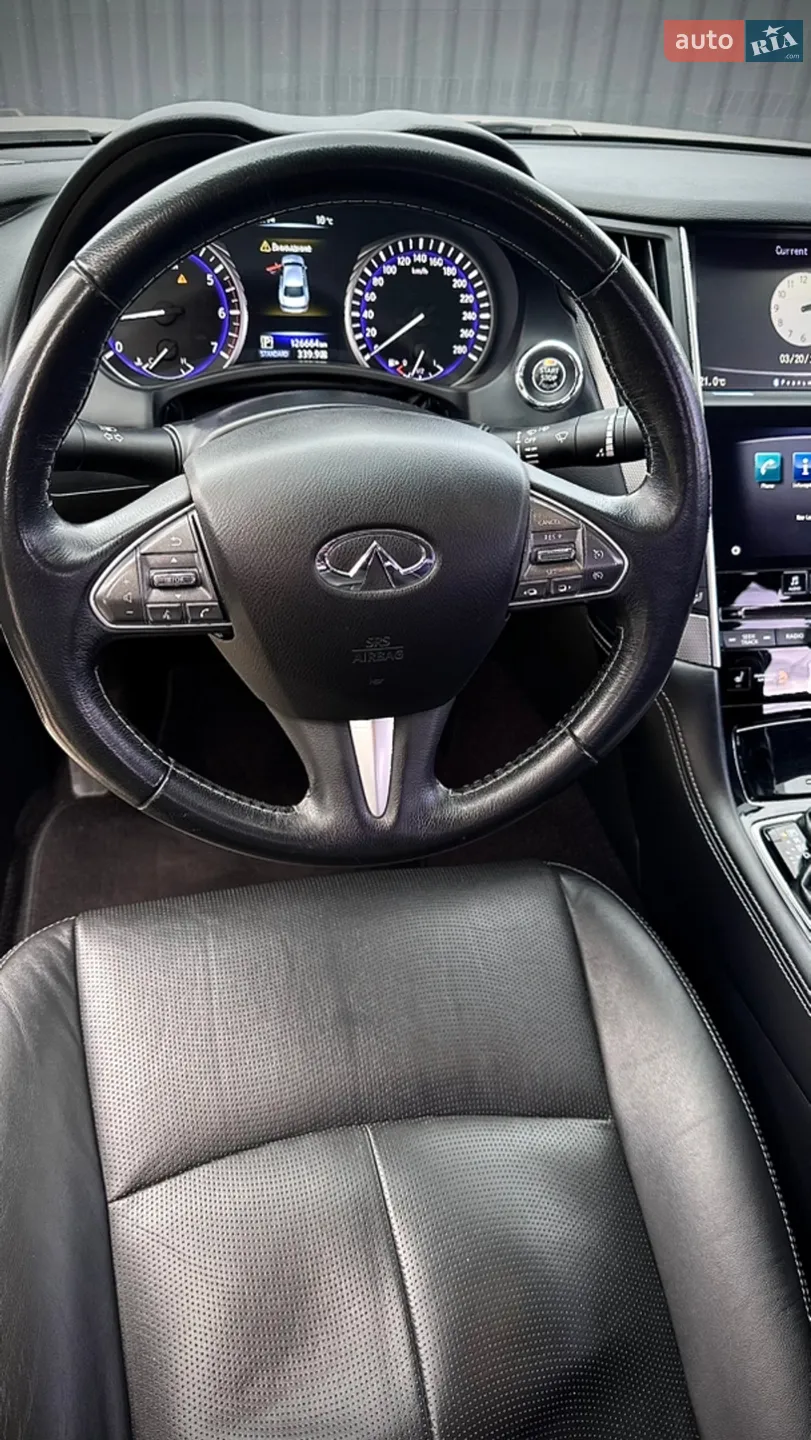 Infiniti Q50 2016 VIN JNKDV71E1GM551559 фото оголошення 54 з 72