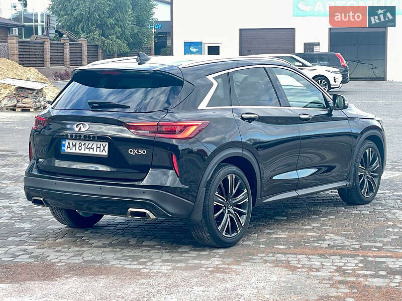 Внедорожник / Кроссовер Infiniti QX50 2022 в Житомире