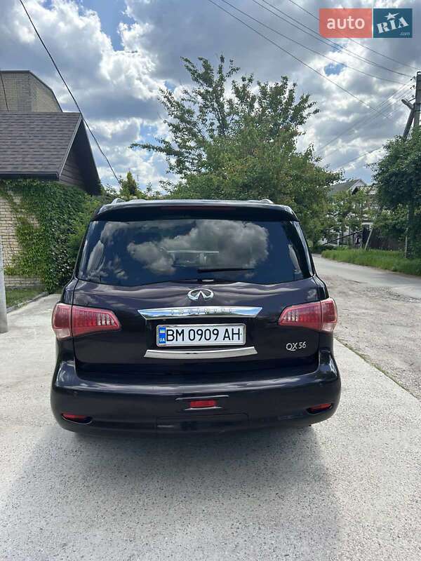 Внедорожник / Кроссовер Infiniti QX56 2011 в Черкассах