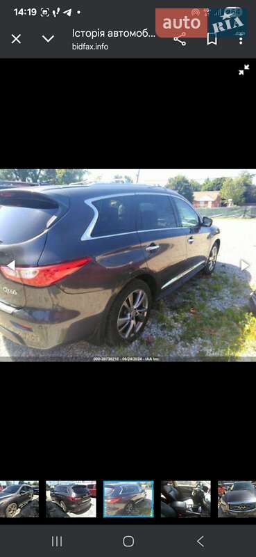 Внедорожник / Кроссовер Infiniti QX60 2014 в Львове