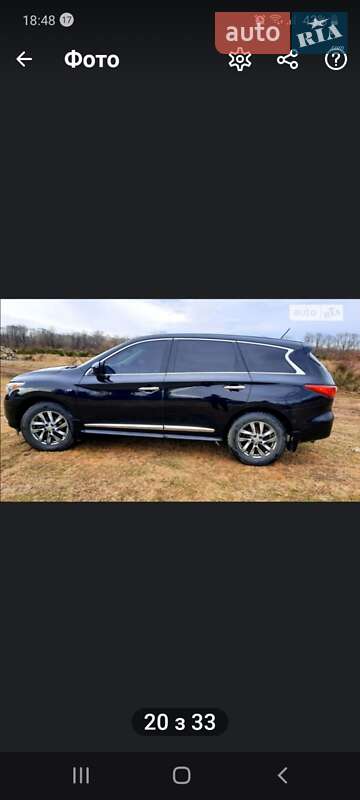 Внедорожник / Кроссовер Infiniti QX60 2014 в Ивано-Франковске фото 5 Внедорожник / Кроссовер Infiniti QX60 2014 в Ивано-Франковске