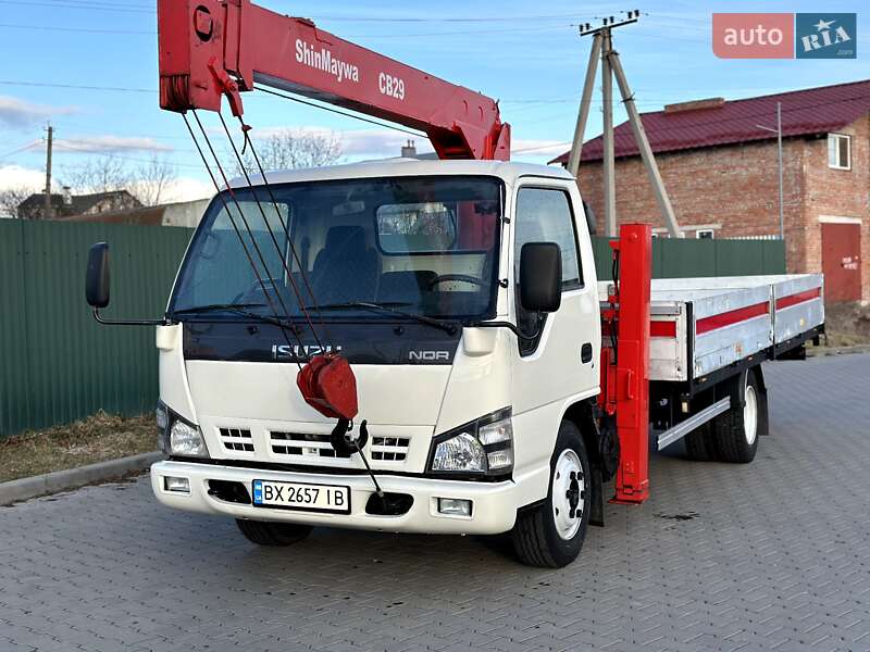 Кран-манипулятор Isuzu NQR 2008 в Хмельницком