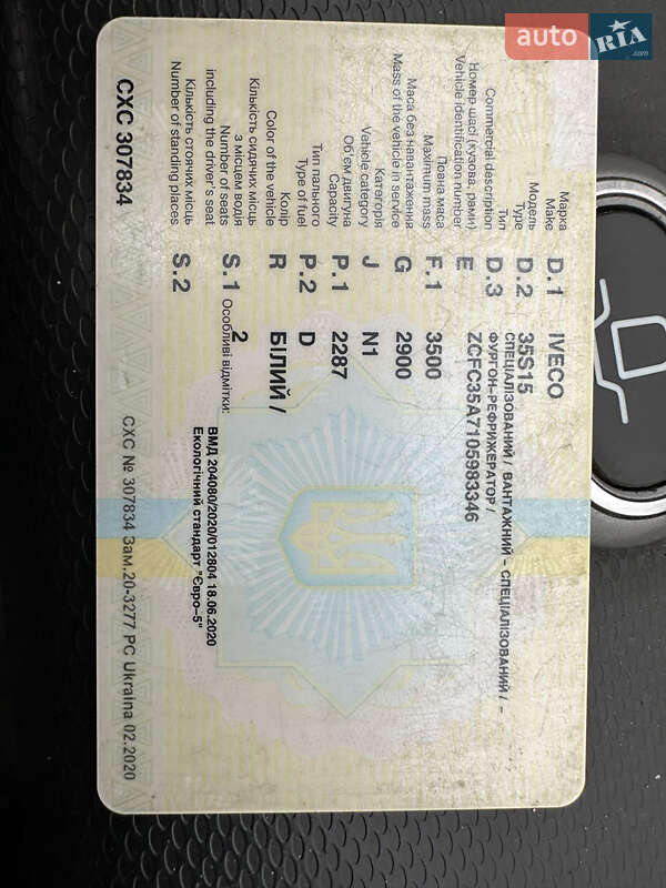 Рефрижератор Iveco Daily 2014 в Дніпрі