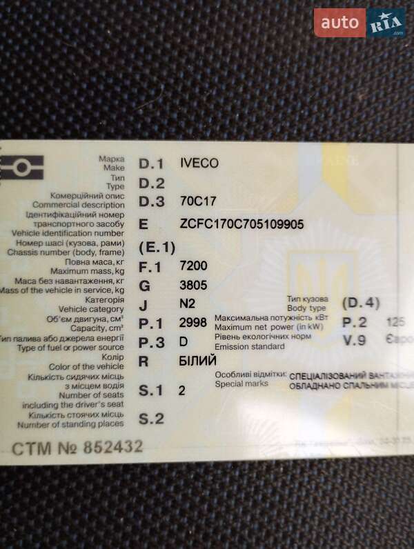 Інші вантажівки Iveco Daily 2016 в Ковелі