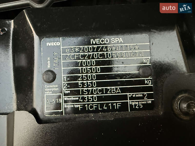 Інші вантажівки Iveco Daily 2014 в Луцьку фото 36 Інші вантажівки Iveco Daily 2014 в Луцьку