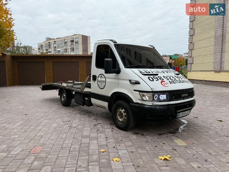 Евакуатор Iveco Daily 2006 в Тернополі фото Евакуатор Iveco Daily 2006 в Тернополі