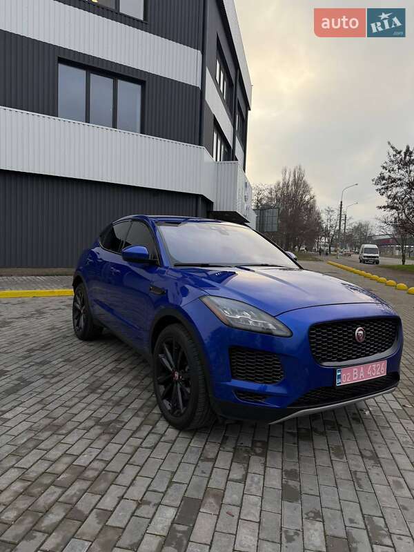 2020 Jaguar E-Pace, VIN SADFK2FX1L1Z86906:plate — zdjęcie 1 (autoria)