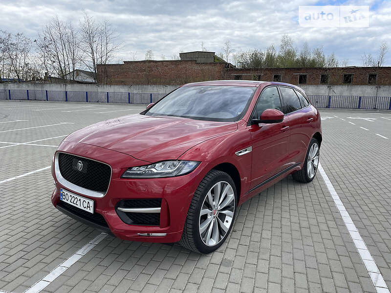 Внедорожник / Кроссовер Jaguar F-Pace 2018 в Тернополе